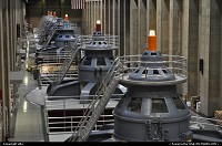 Photo by elki | Las Vegas  hoover dam turbine